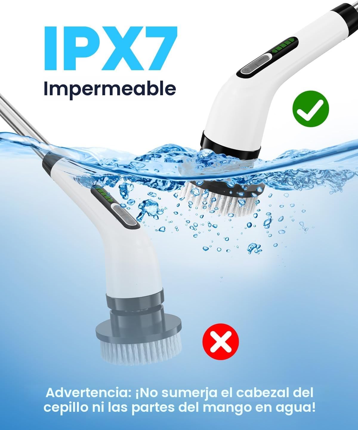 Cepillo de Limpieza Eléctrico